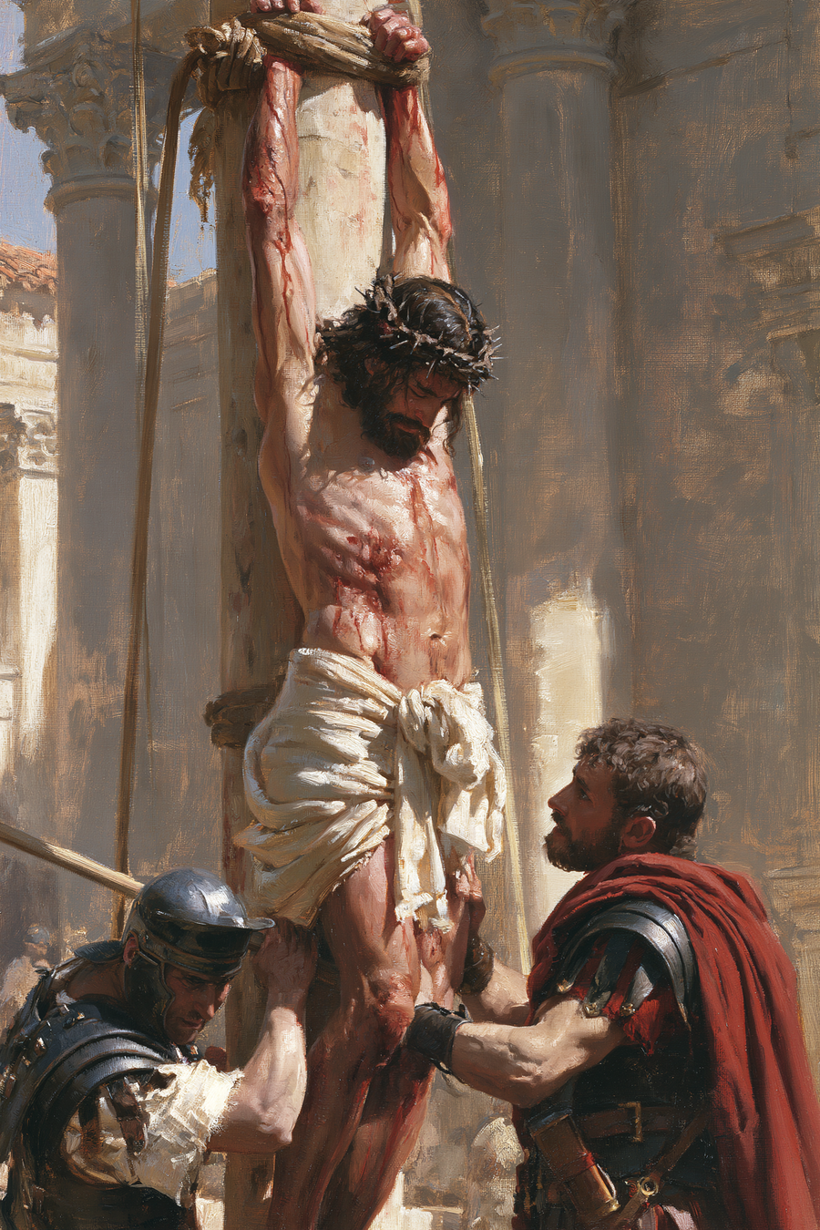La Flagellation du Christ — Impressionniste · Portrait n° 9