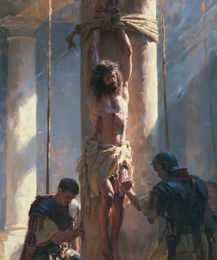 The Flagellation of Christ - Impressionist · Portrait n° 15