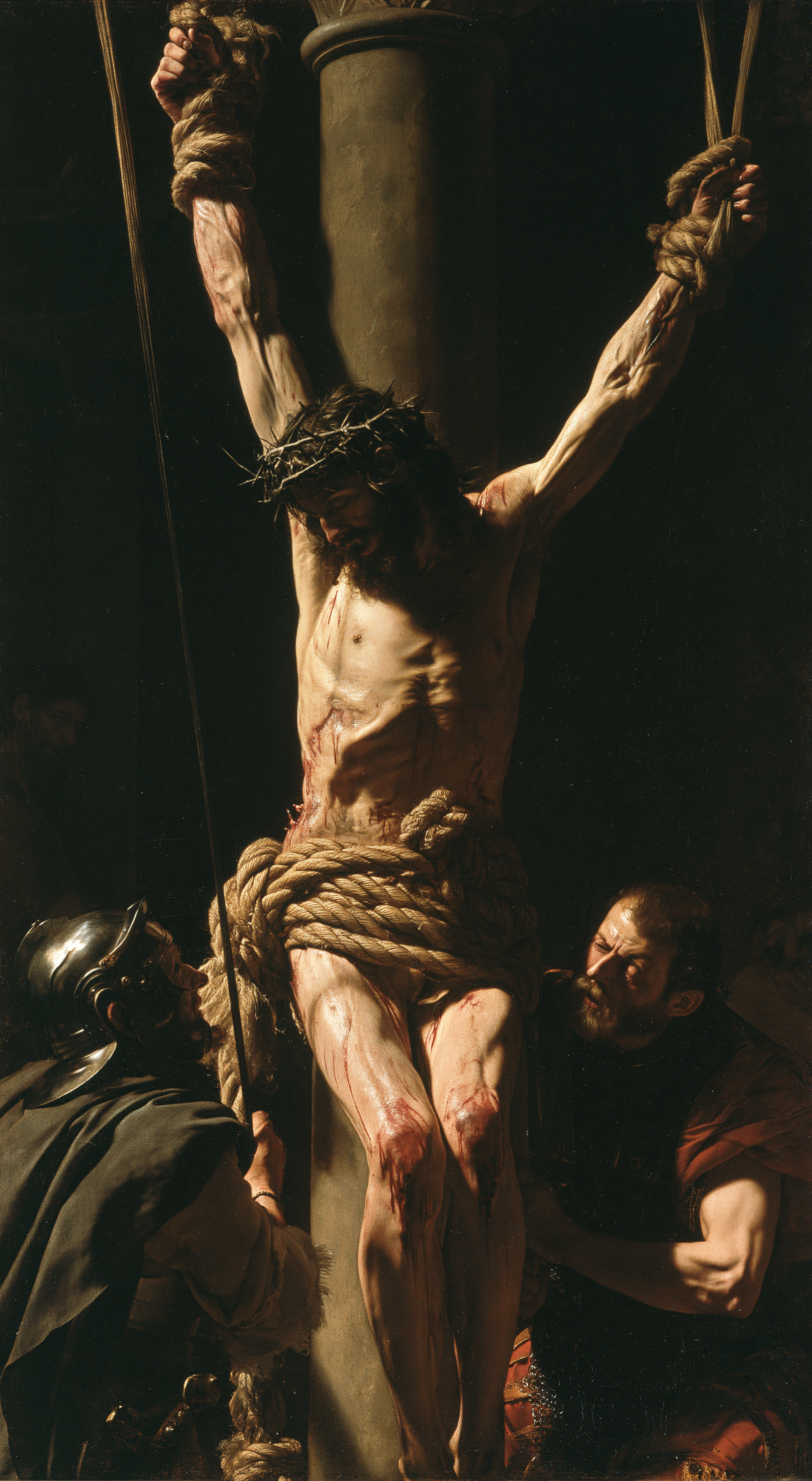 La Flagellation du Christ — Lumière divine · Portrait n° 3 — aperçu de la finition sélectionnée