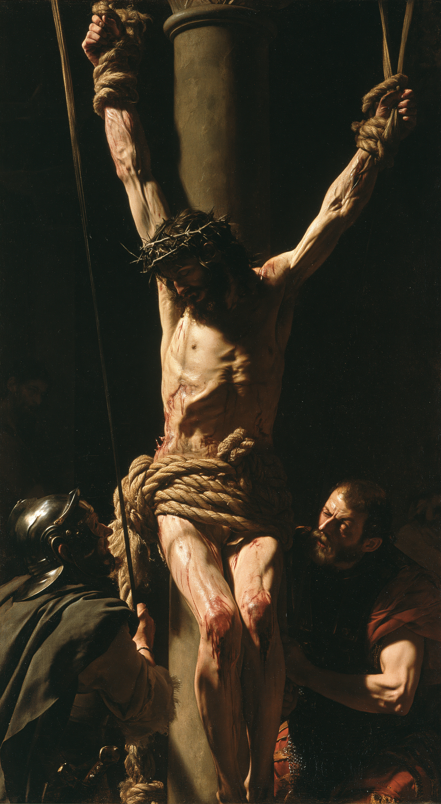 La Flagellation du Christ — Lumière divine · Portrait n° 3