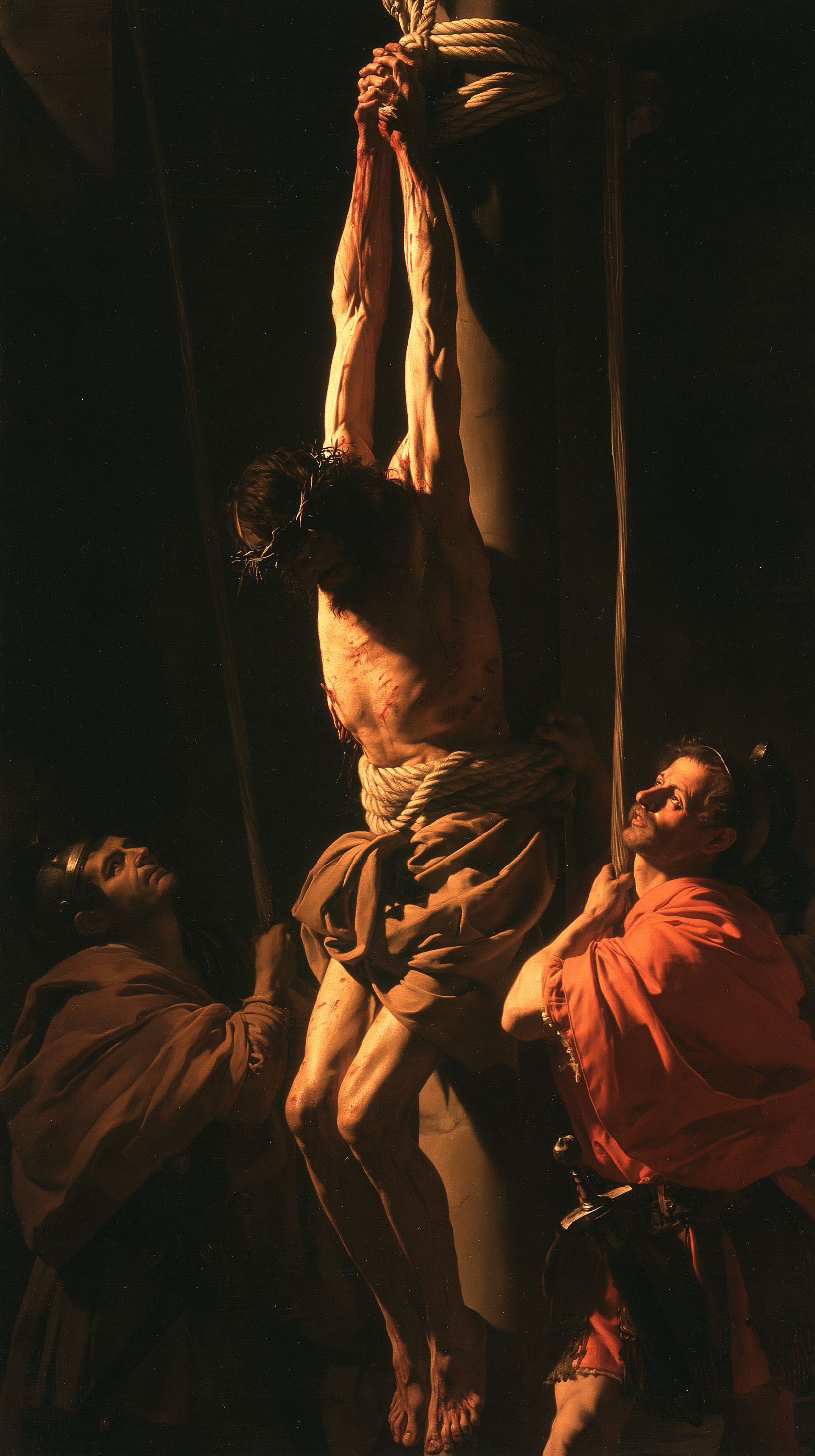 La Flagellation du Christ — Lumière divine · Portrait n° 4 — aperçu de la finition sélectionnée