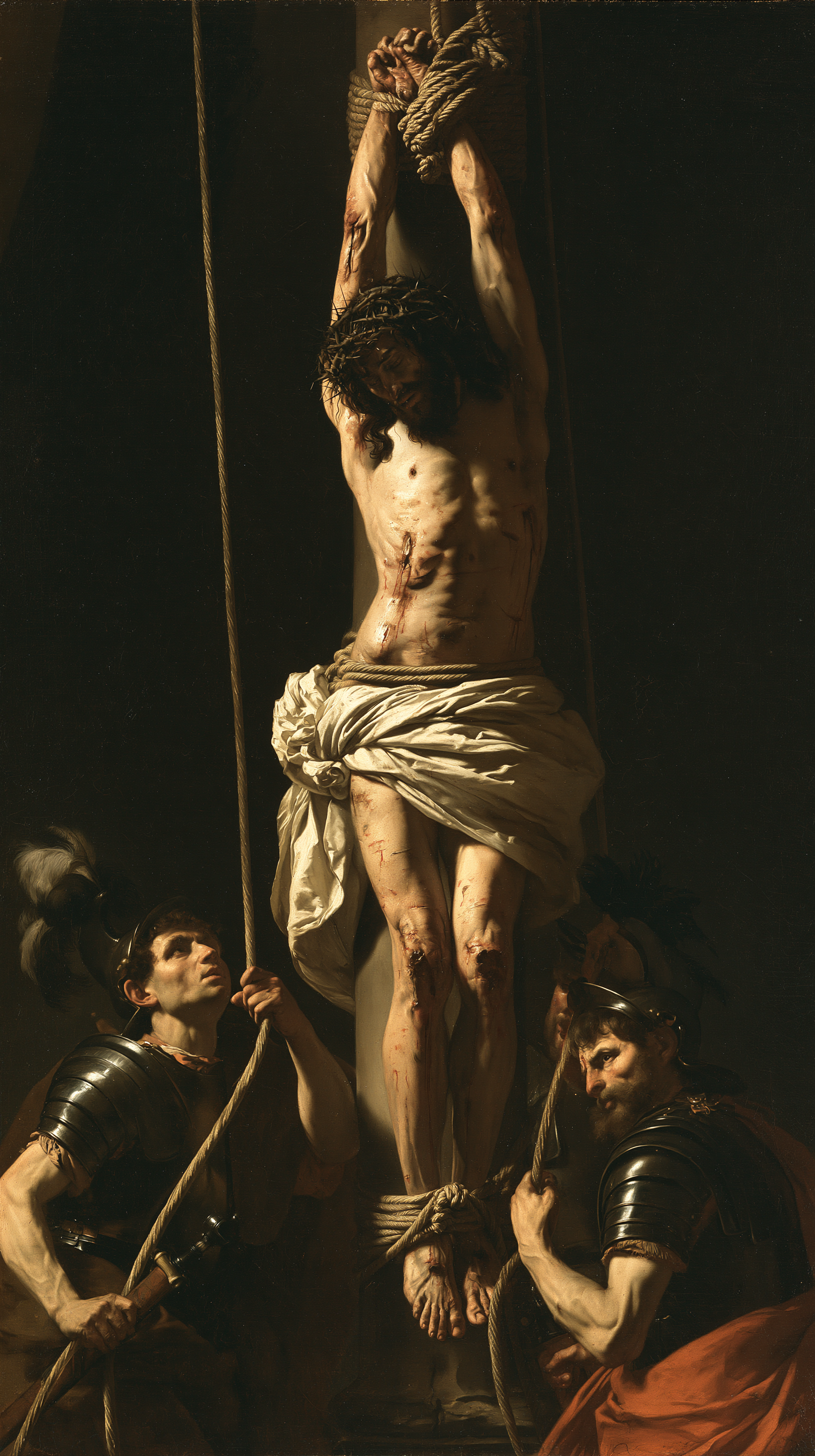 La Flagellation du Christ — Lumière divine · Portrait n° 6 — aperçu de la finition sélectionnée