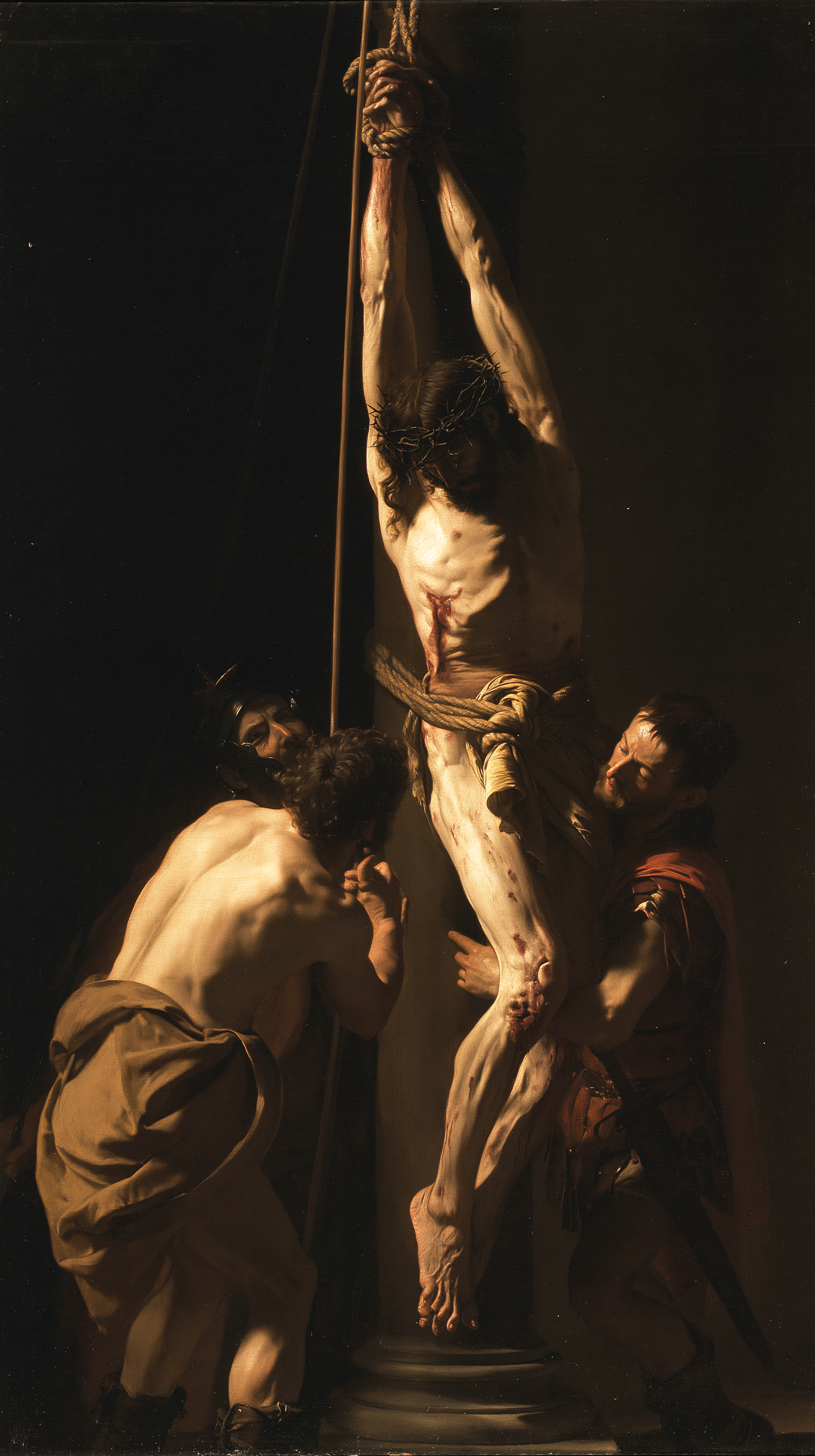 La Flagellation du Christ — Lumière divine · Portrait n° 7 — aperçu de la finition sélectionnée