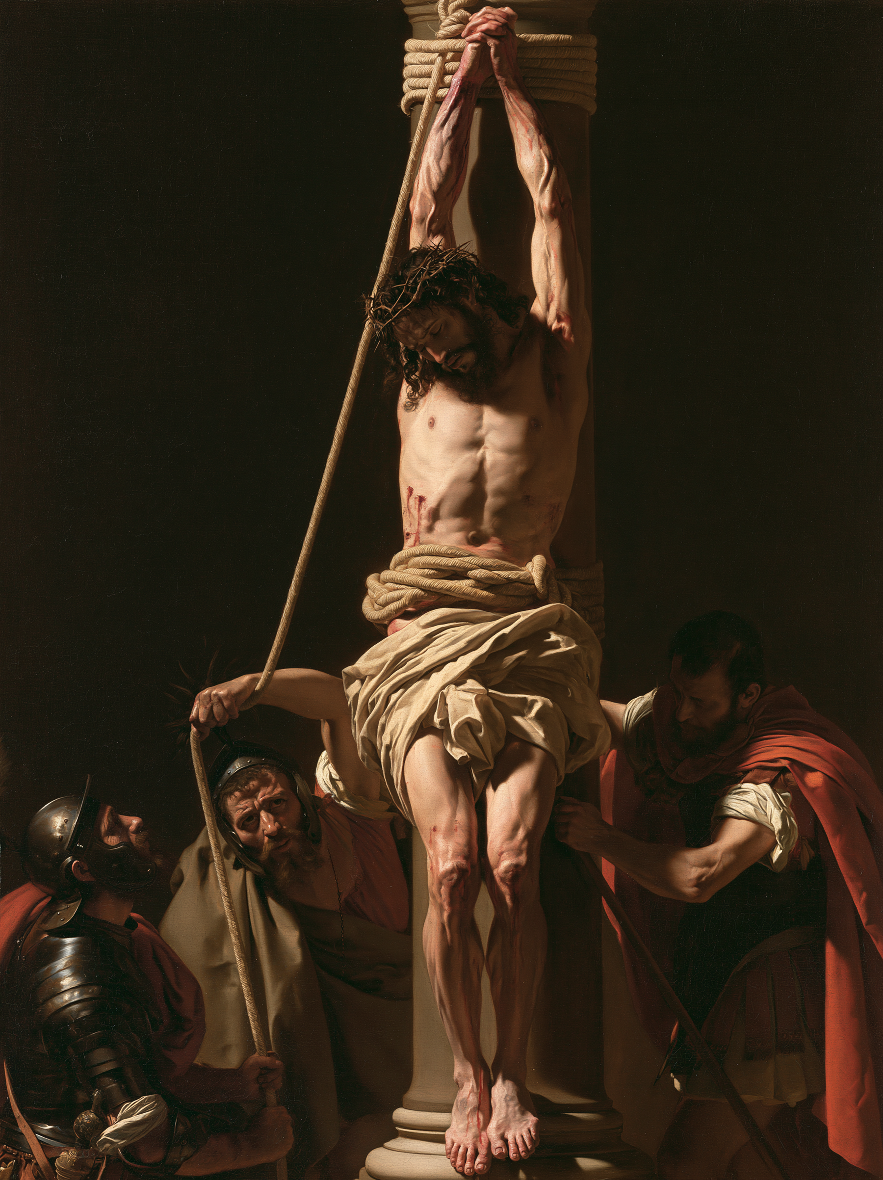 La Flagellation du Christ — Lumière divine · Portrait n° 10 — aperçu de la finition sélectionnée