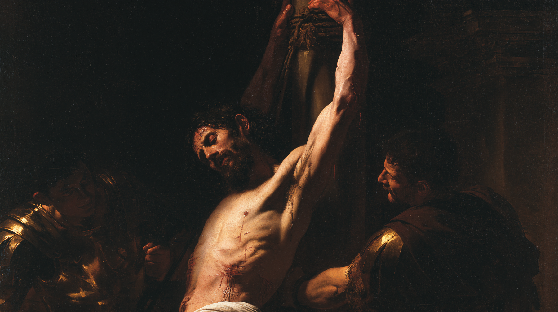 La Flagellation du Christ — Noir et or · Paysage n° 2 — aperçu de la finition sélectionnée