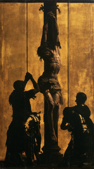 The Flagellation of Christ - Black and gold · Portrait n° 6