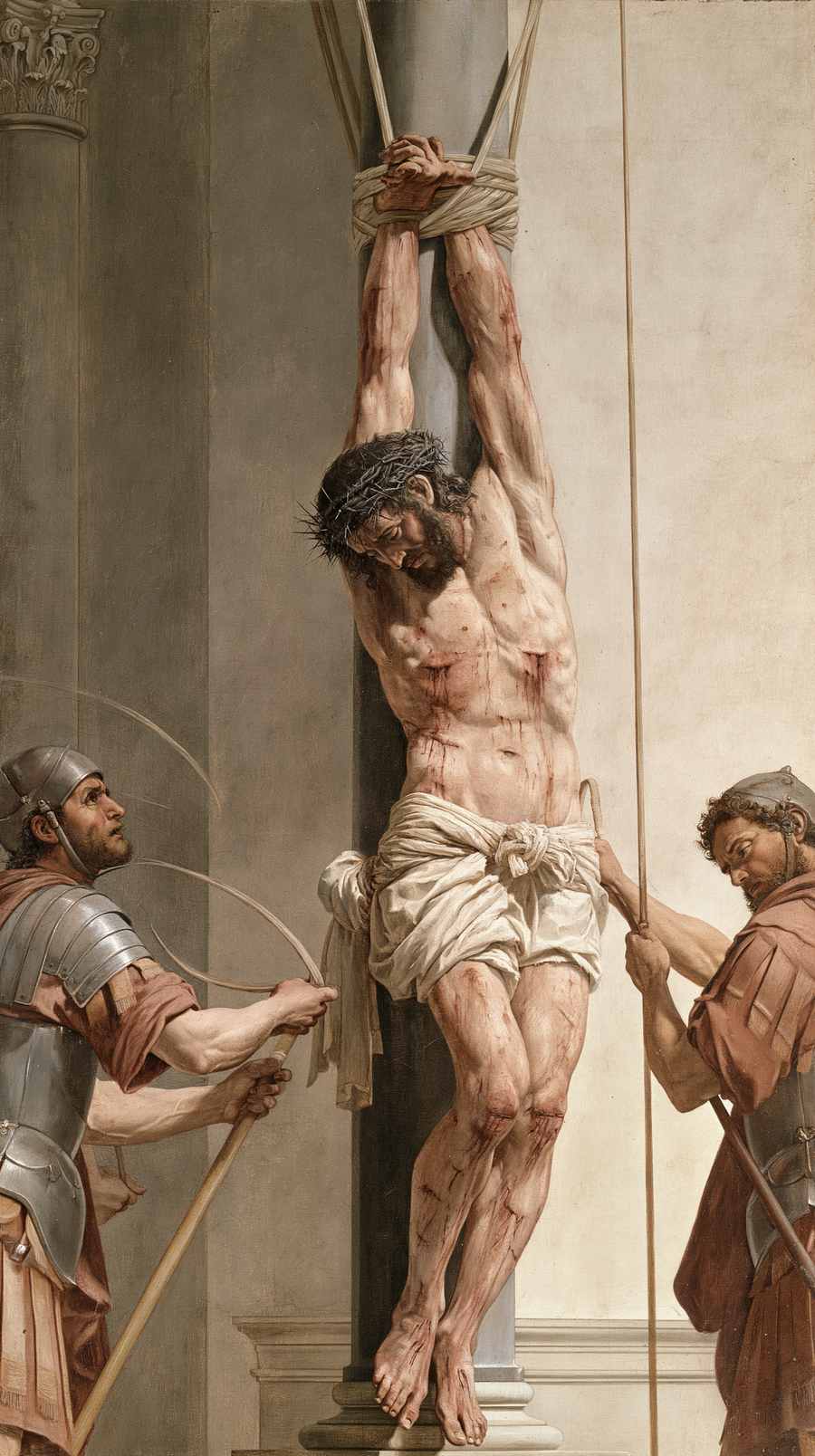 La Flagellation du Christ — Renaissance florentine · Portrait n° 1