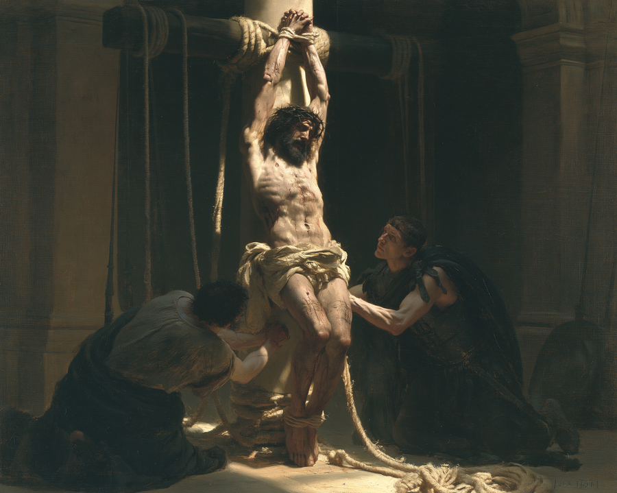 La Flagellation du Christ — Symboliste · Paysage n° 1