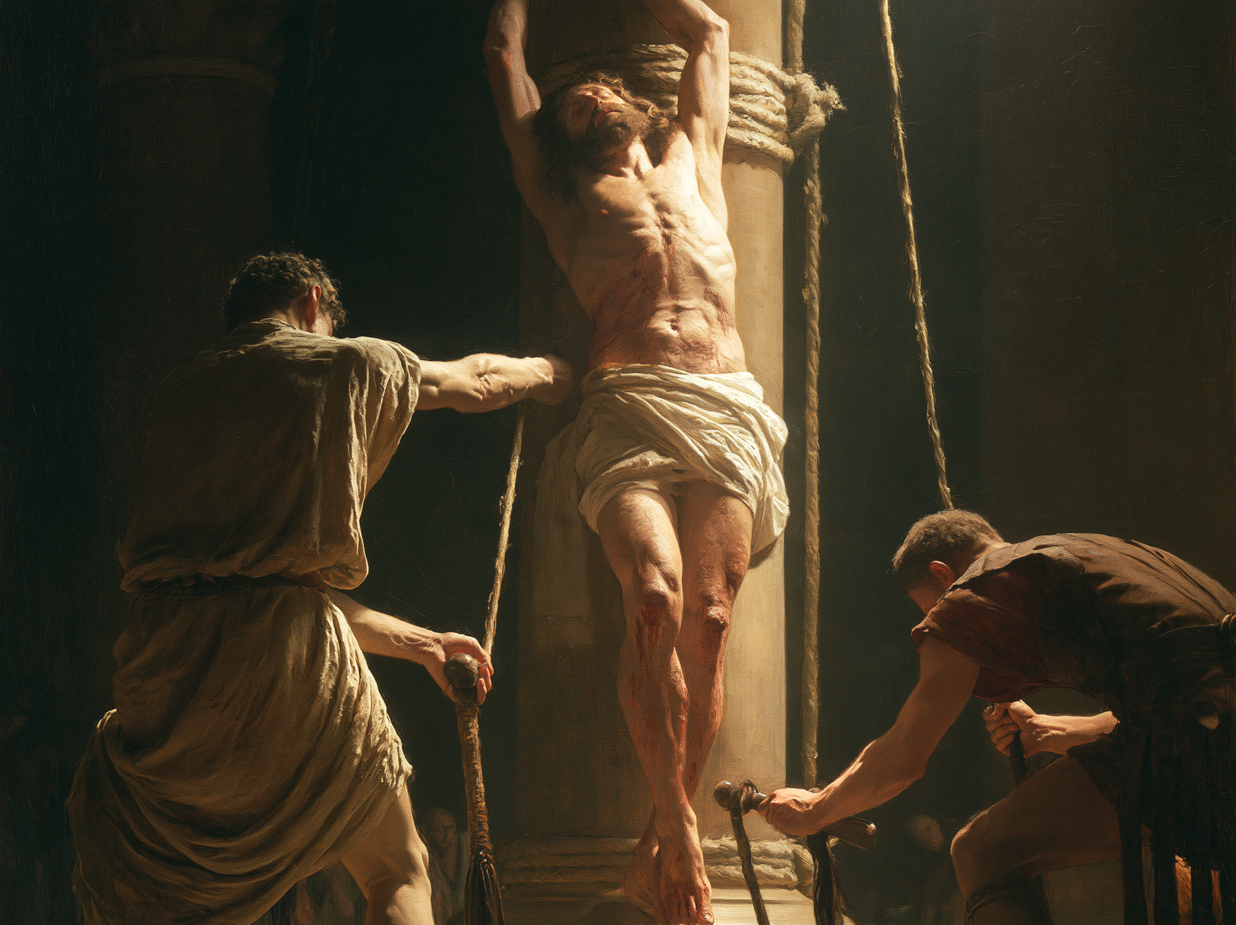 La Flagellation du Christ — Symboliste · Paysage n° 2 — aperçu de la finition sélectionnée
