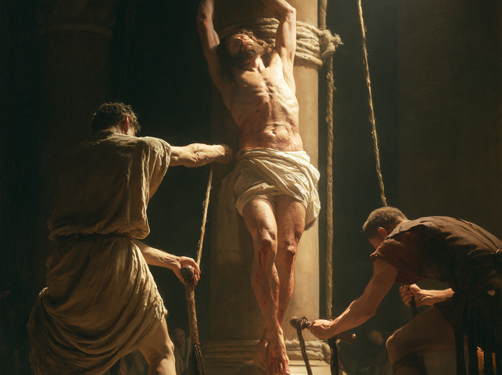 The Flagellation of Christ - Symbolist · Landscape n° 2