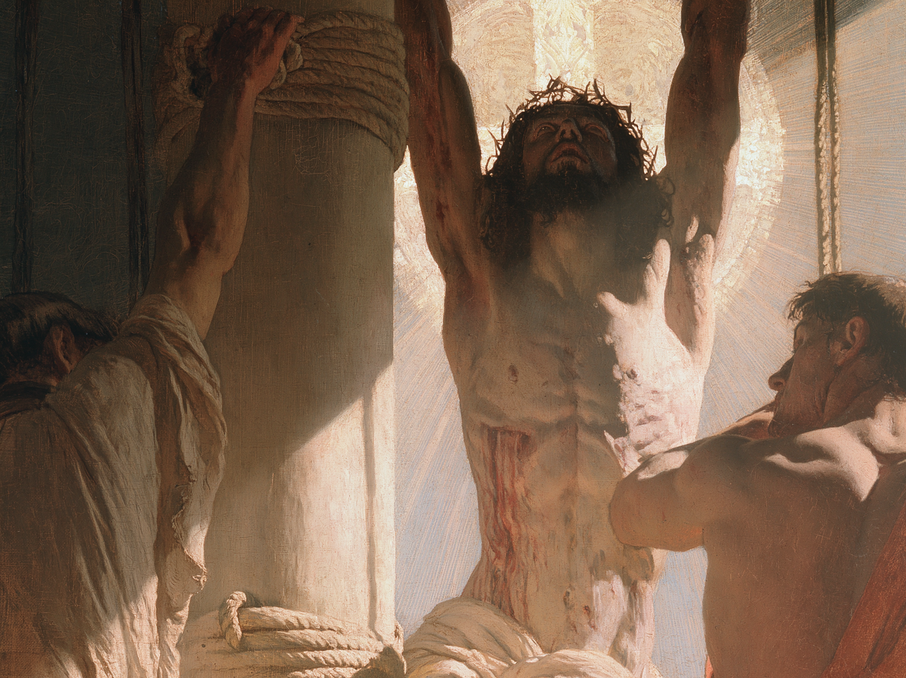La Flagellation du Christ — Symboliste · Paysage n° 3 — aperçu de la finition sélectionnée