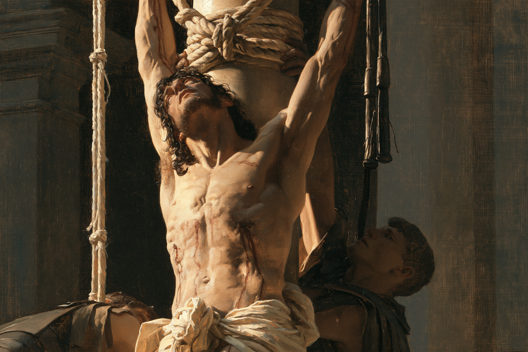 La Flagellation du Christ — Symboliste · Paysage n° 4 — aperçu de la finition sélectionnée