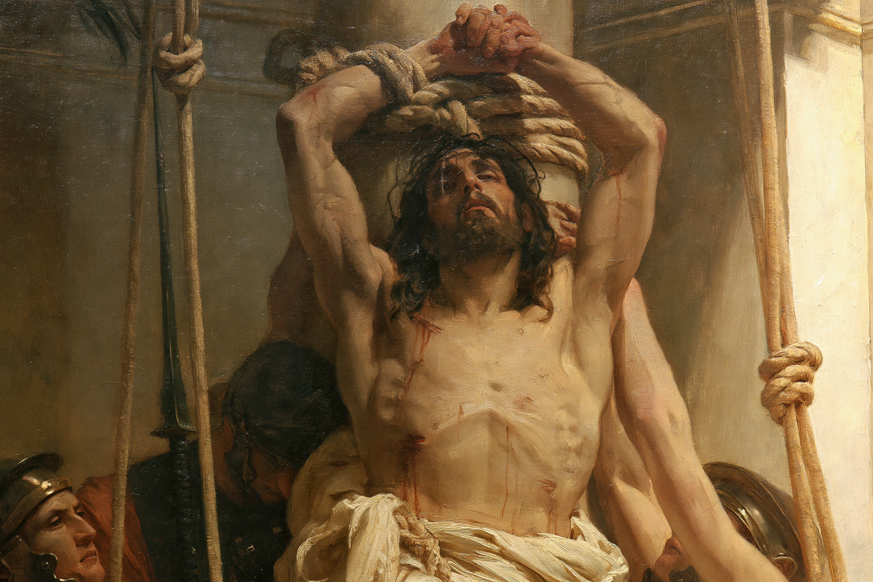 La Flagellation du Christ — Symboliste · Paysage n° 5 — aperçu de la finition sélectionnée
