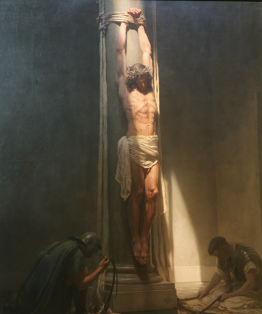 La Flagellation du Christ — Symboliste · Portrait n° 4