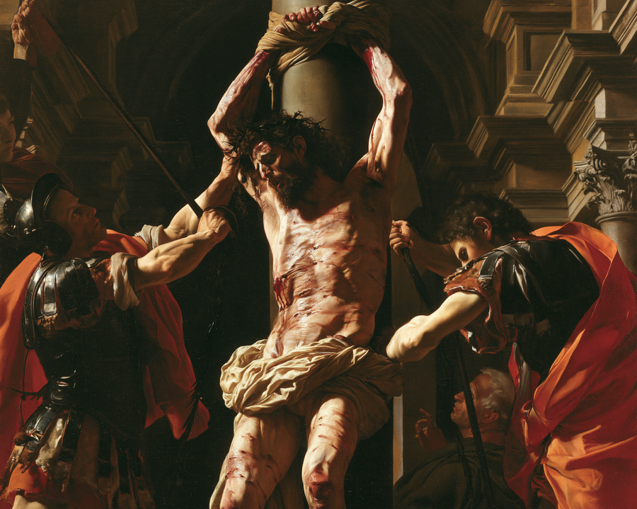 La Flagellation du Christ — Vue monumentale sacrée · Paysage n° 1