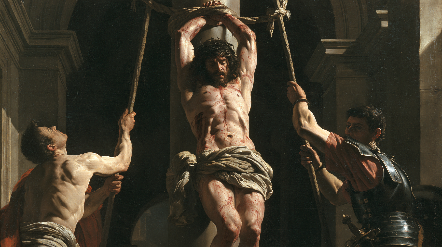 La Flagellation du Christ — Vue monumentale sacrée · Paysage n° 2 — aperçu de la finition sélectionnée