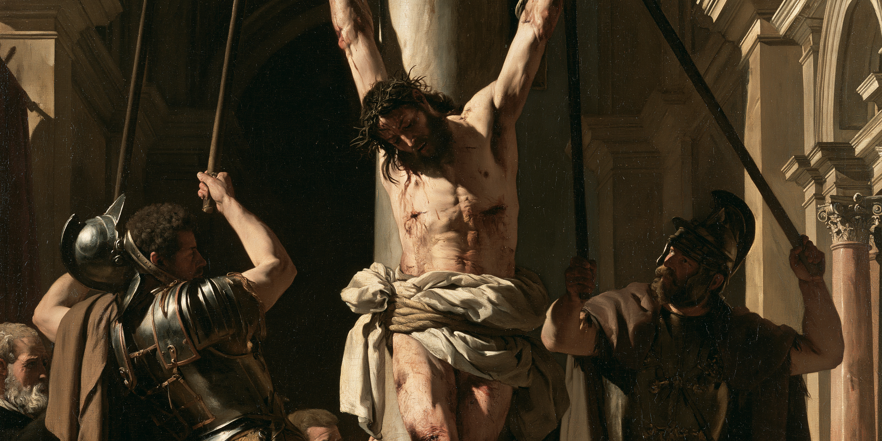 La Flagellation du Christ — Vue monumentale sacrée · Paysage n° 5 — aperçu de la finition sélectionnée