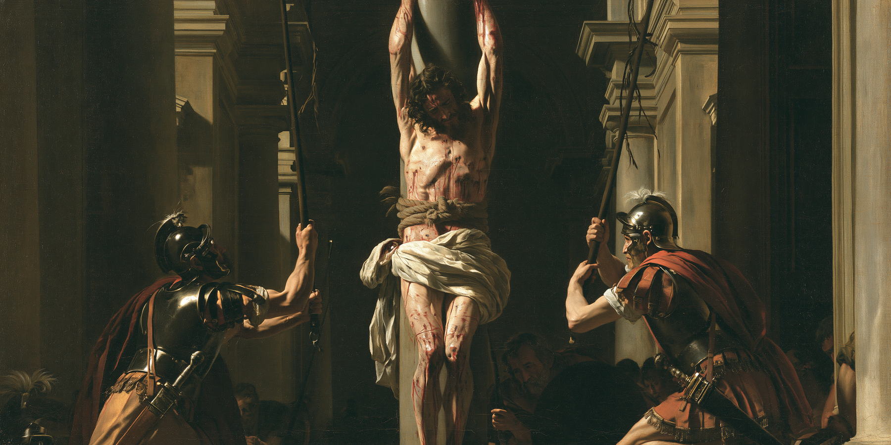 La Flagellation du Christ — Vue monumentale sacrée · Paysage n° 6 — aperçu de la finition sélectionnée