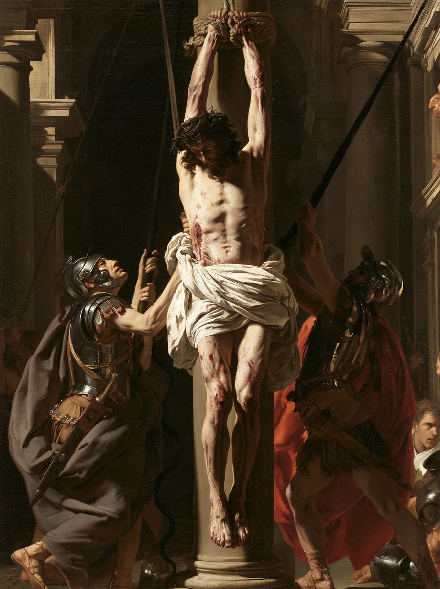 La Flagellation du Christ — Vue monumentale sacrée · Portrait n° 3
