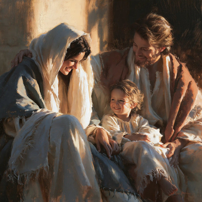 The Holy Family - Joy of the Holy Family · Square n° 3