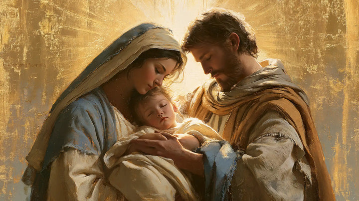 The Holy Family - Sacred Gold · Landscape n° 8