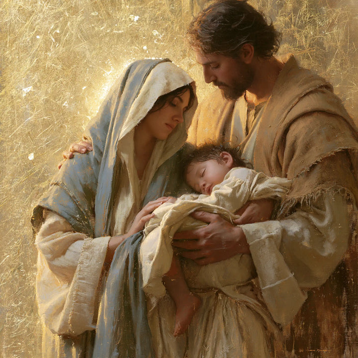 The Holy Family - Sacred Gold · Square n° 11