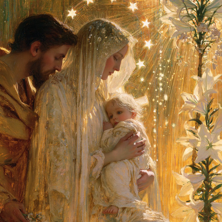 The Holy Family - Symbolist · Square n° 4