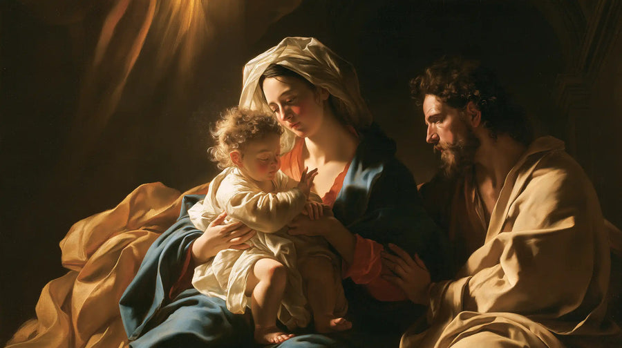 The Holy Family - Theatrical Baroque · Landscape n° 7