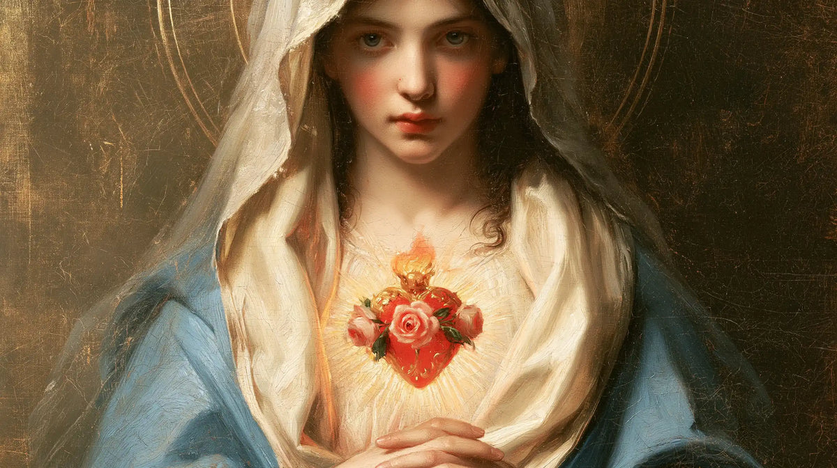 The Immaculate Heart of Mary — The Rose at the Center of Silence