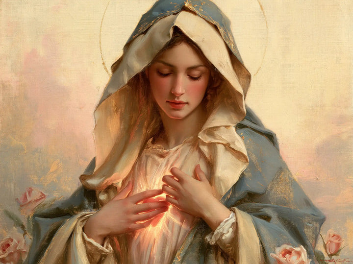 Immaculate Heart of Mary - The Immaculate Heart at Dawn · Landscape n° 2