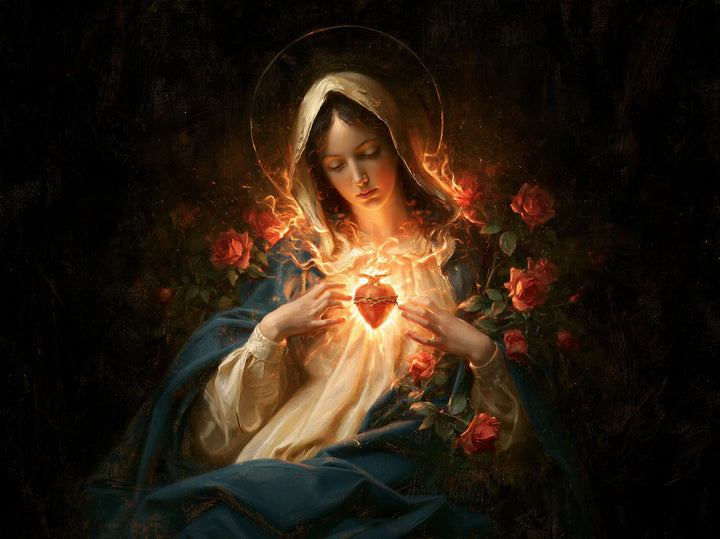 Immaculate Heart of Mary - Mary as Divine Light · Landscape n° 6