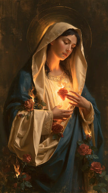 Immaculate Heart of Mary - Mary as Divine Light · Portrait n° 9