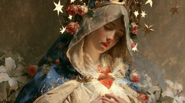 Immaculate Heart of Mary - Symbolist · Landscape n° 20