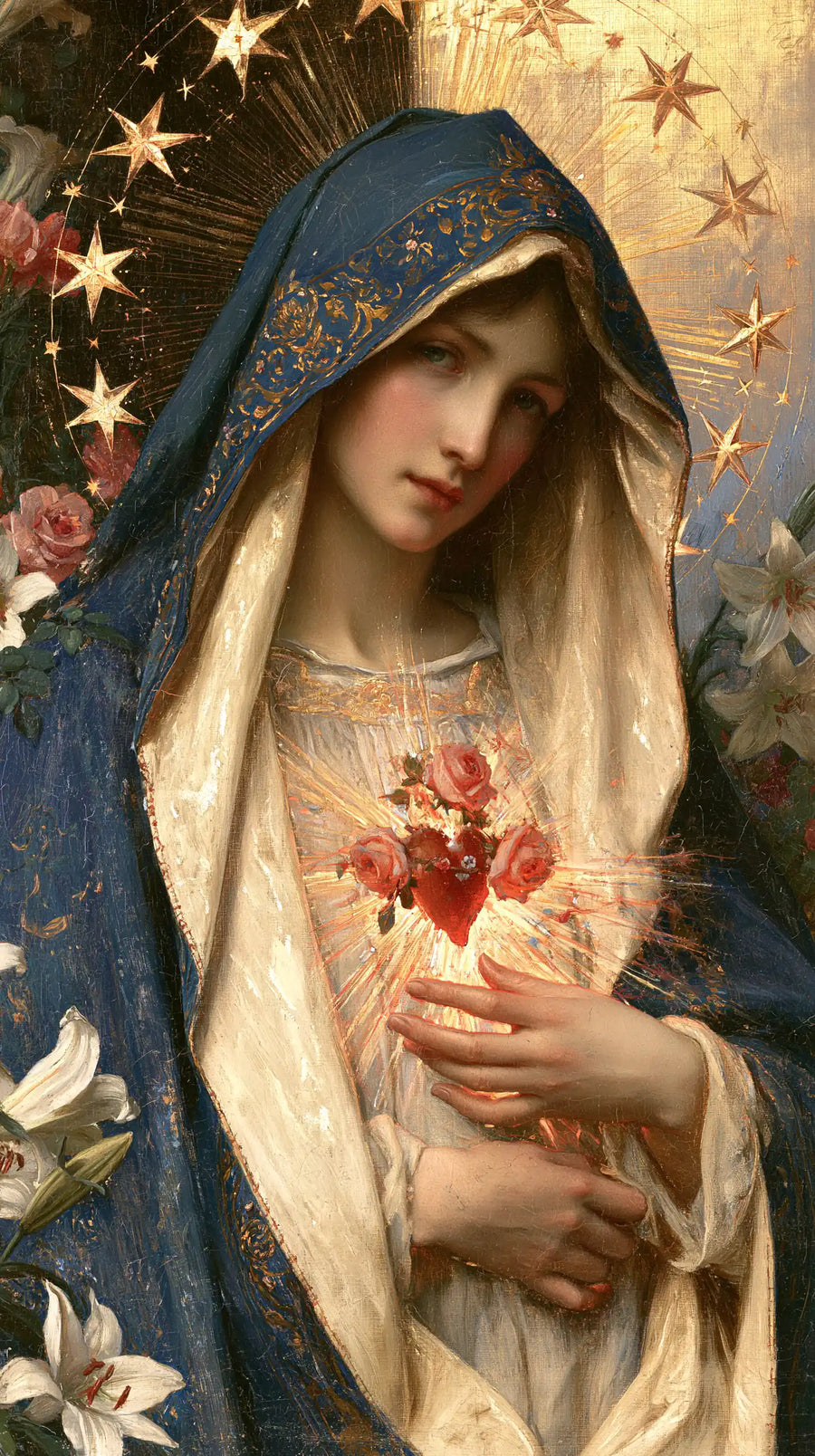 Immaculate Heart of Mary - Symbolist · Portrait n° 1