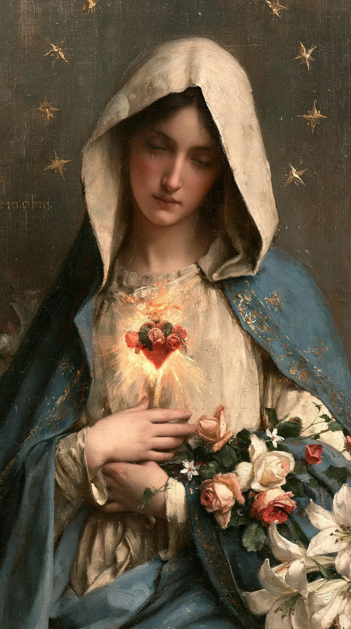 Immaculate Heart of Mary - Symbolist · Portrait n° 9