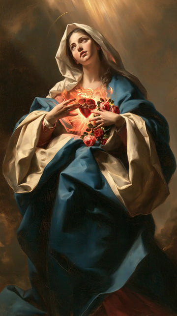 Immaculate Heart of Mary - Theatrical Baroque · Portrait n° 5