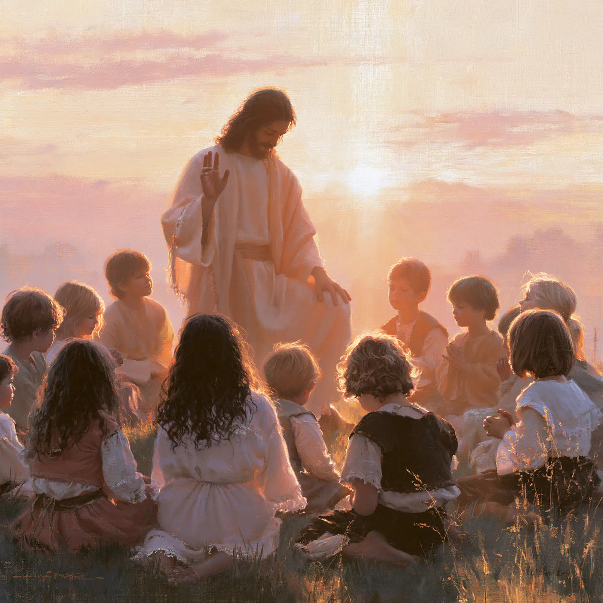 Jesus and the Children — The Daylight Passing through the Circle