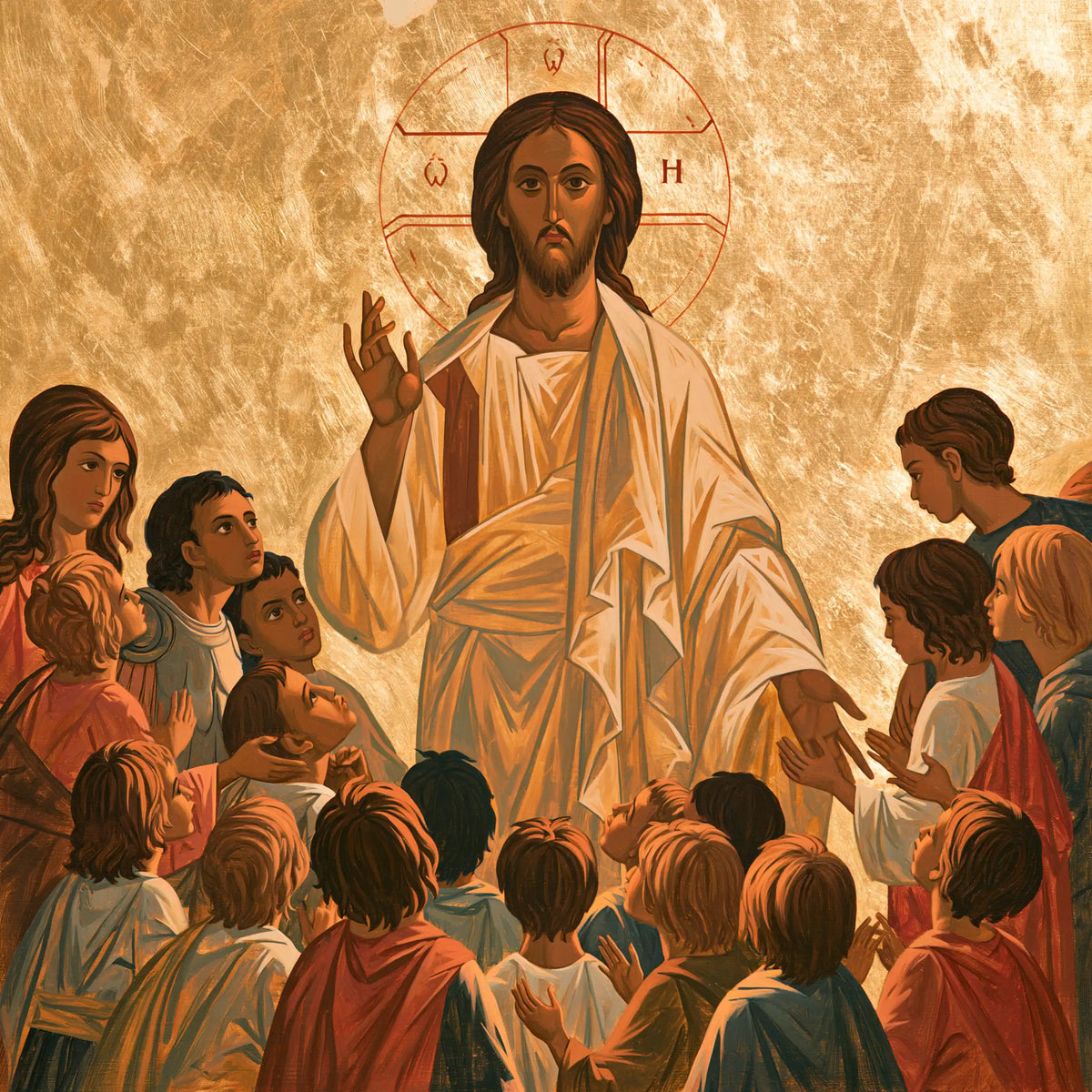 Jesus and the Children — The White Robe in the Golden Realm