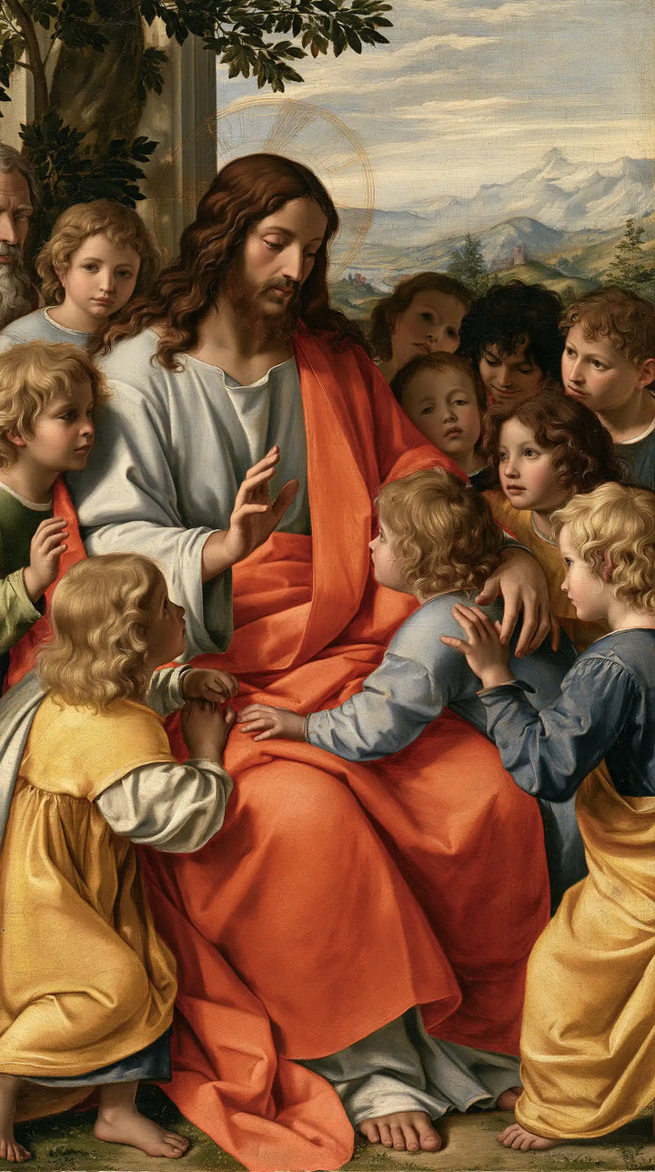 Jesus and the Children - Florentine Renaissance · Portrait n° 1