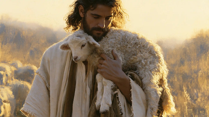 Jesus and the Lamb - Biblical Cinema · Landscape n° 9