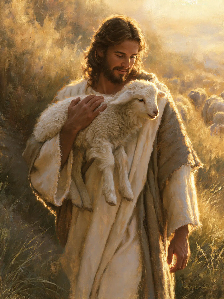 Jesus and the Lamb - Biblical Cinema · Portrait n° 9