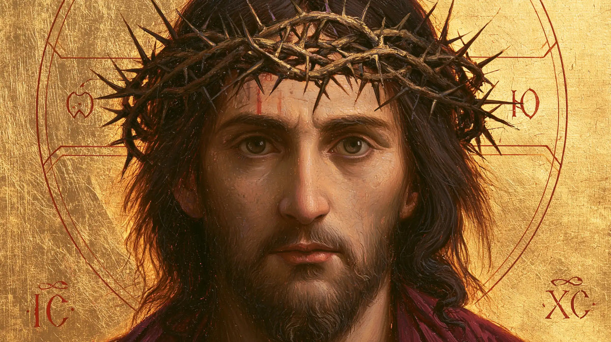 Jesus Crowned with Thorns — The Presence in the Russet Circle