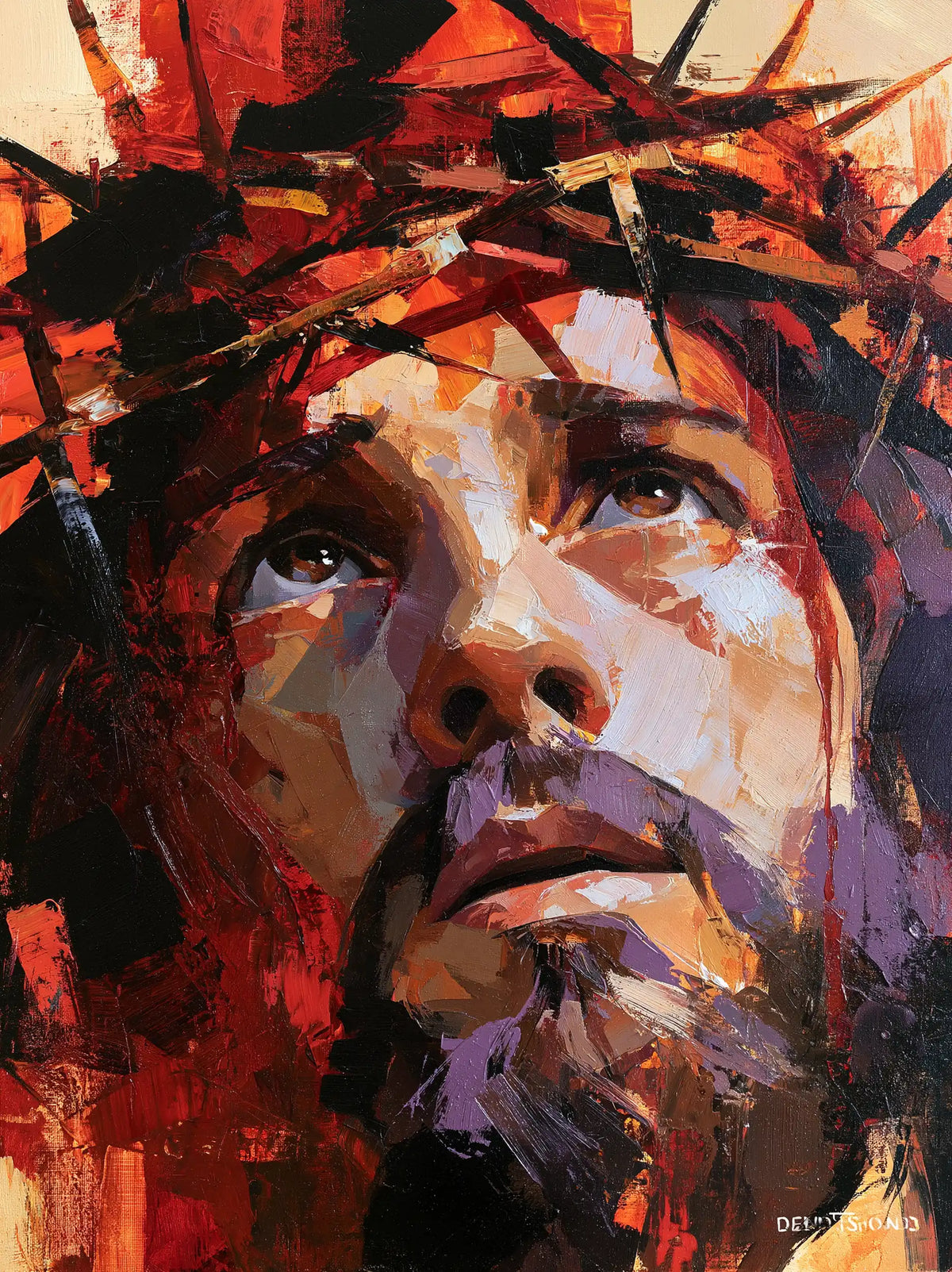 Jesus Crowned with Thorns — The Appeal in Ivory Facets