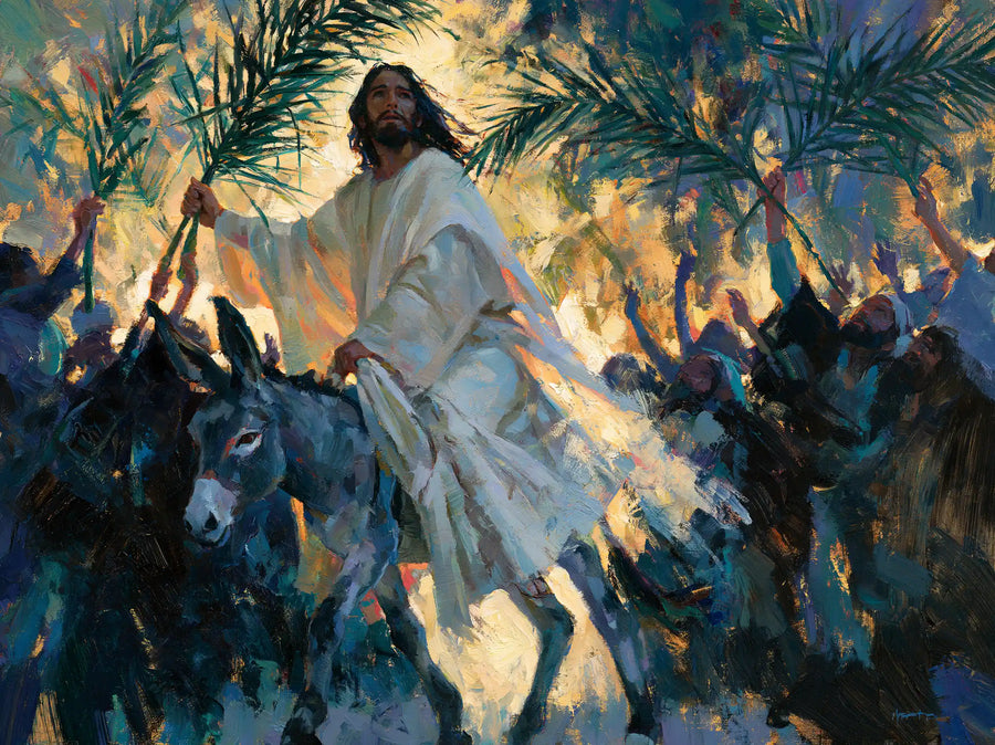 Jesus Enters Jerusalem – Expressionist · Landscape no. 5