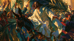 Jesus Enters Jerusalem – Expressionist · Landscape no. 7