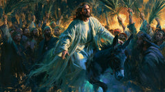 Jesus Enters Jerusalem – Expressionist · Landscape no. 10