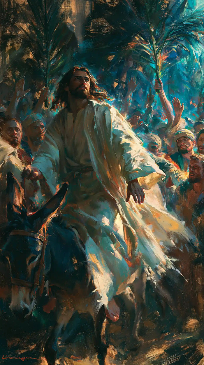 Jesus Enters Jerusalem – Expressionist · Portrait no. 8