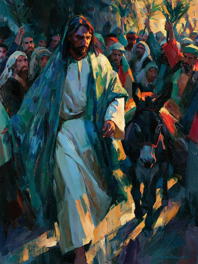 Jesus Enters Jerusalem – Expressionist · Portrait no. 13