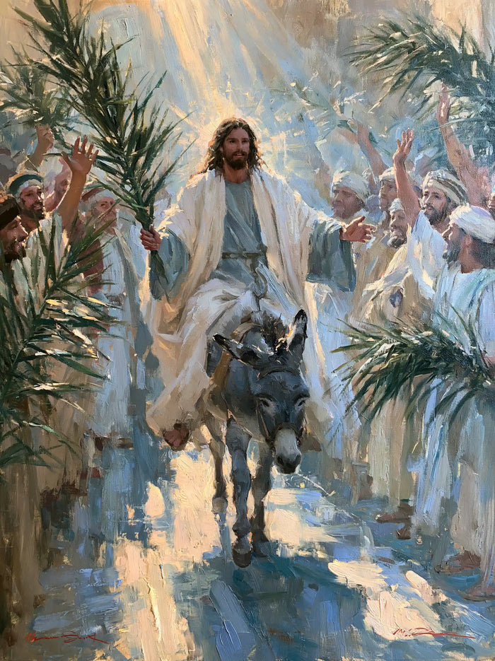 Jesus Enters Jerusalem – Impressionist · Portrait no. 11