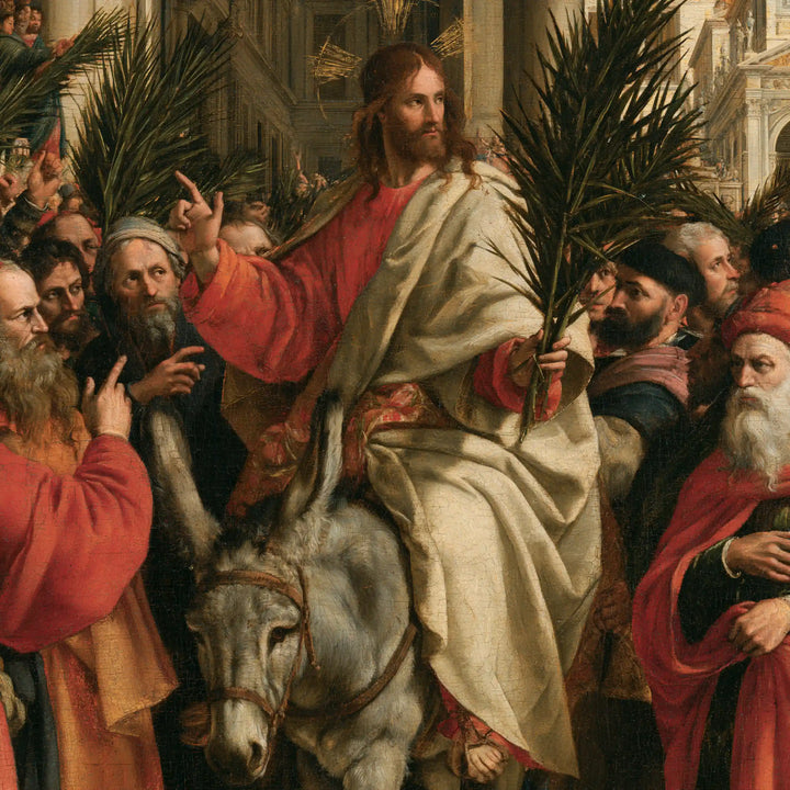 Jesus Enters Jerusalem – Florentine Renaissance · Square no. 2